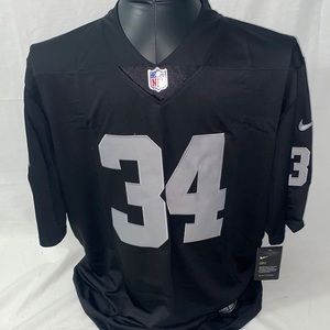 Nike Oakland Raiders #34 Bo Jackson Black Jersey